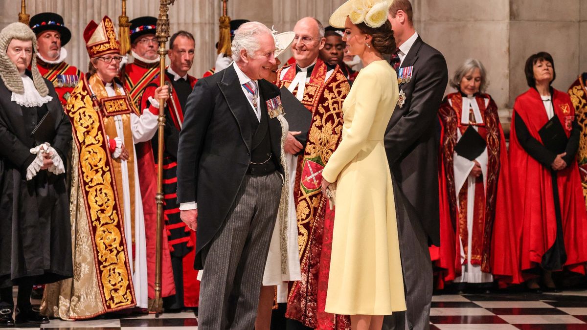 Prince Charles Blows Kate Middleton a Kiss During Sweet Greeting at ...