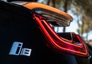Taillight of BMW i8 Roadster