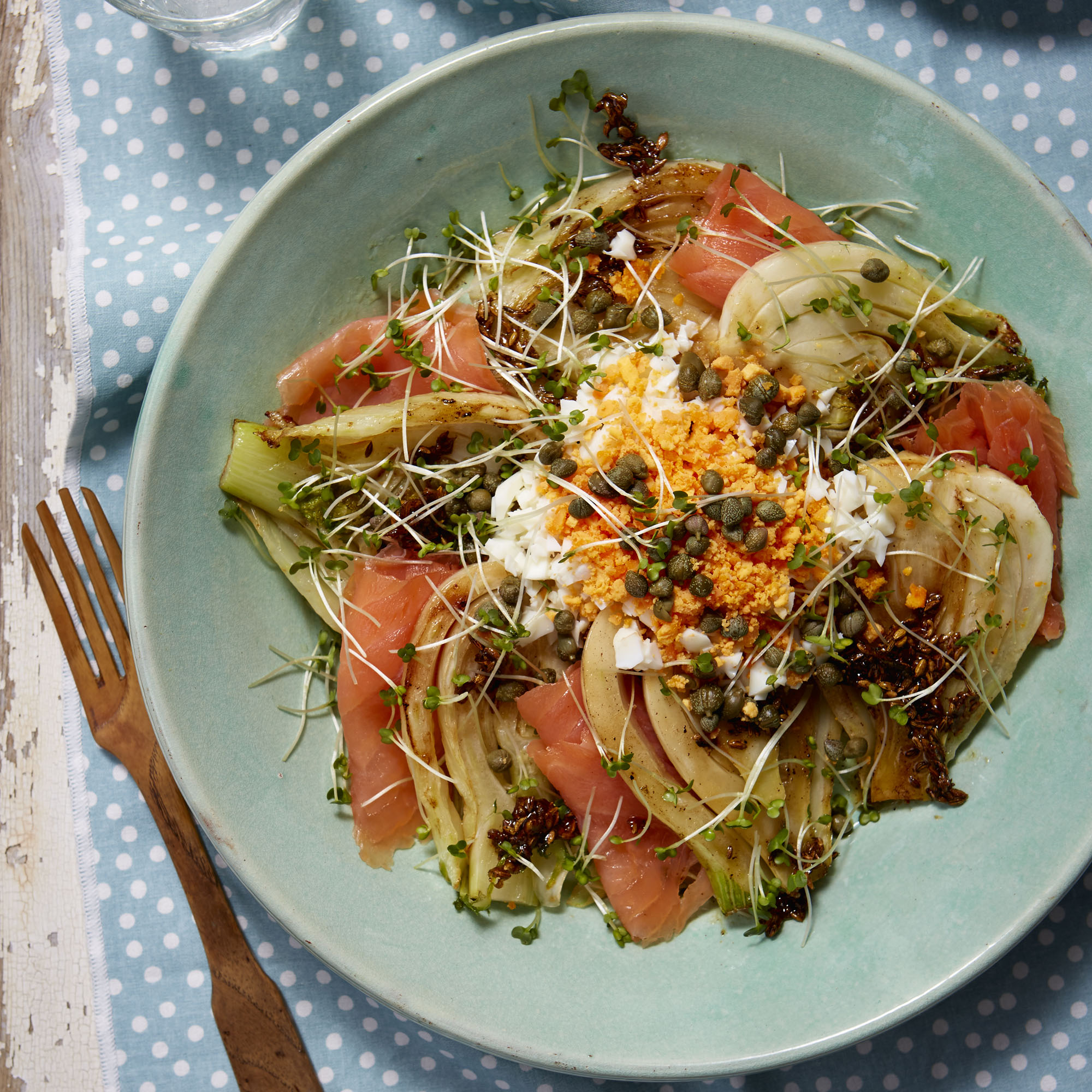 Fennel And Smoked Salmon Salad Dinner Recipes Woman Home