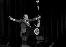 Former President Richard Nixon in 1973.