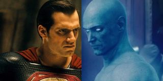 Henry Cavill's Superman against Billy Crudup's Dr. Manhattan: who wins?