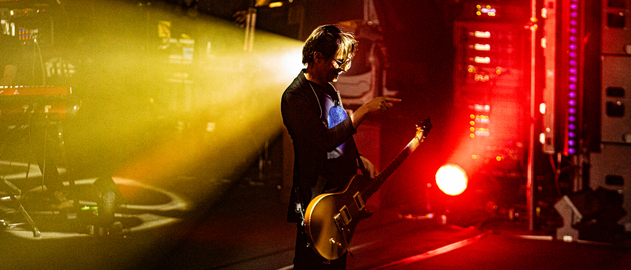 Steven Wilson performing onstage at Cirkus, Stockholm in May 2025