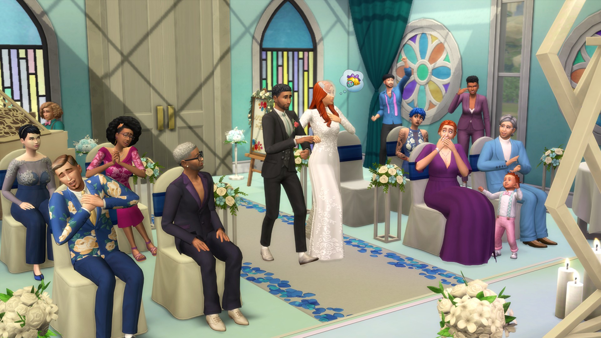 a bit of everything: The sims 4