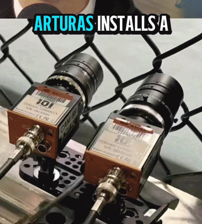 Clip demonstrating Arcturas' Stage technology on a baseball field