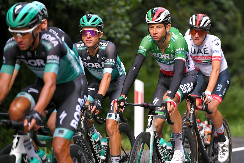 Davide Formolo in his new Italian champion's jersey