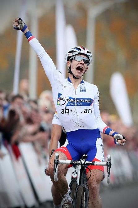 Lars van der Haar (Rabobank Development Team) wins his second World Cup in as many starts this season