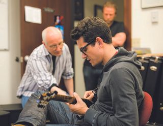 Paul Reed Smith and Mayer check out the goods at PRS