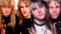 Megadeth in 1988 and Metallica in 1986
