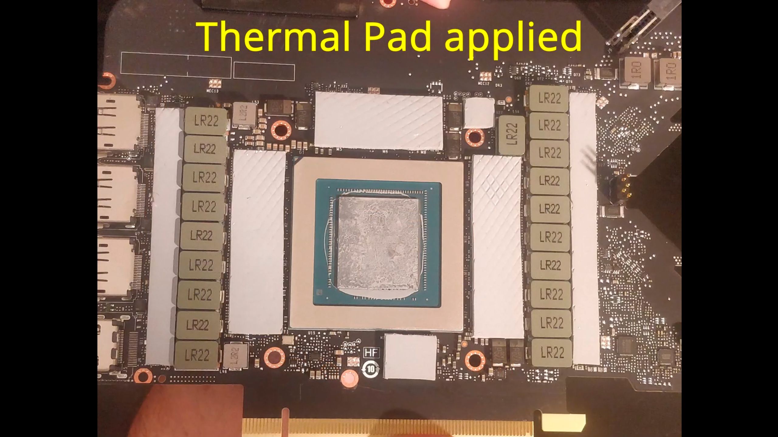 AABCOOLING Thermo Pad Bianco 120x20x0,3mm, Nastro Termico Adesivo 1,5W/mK Per CPU/GPU