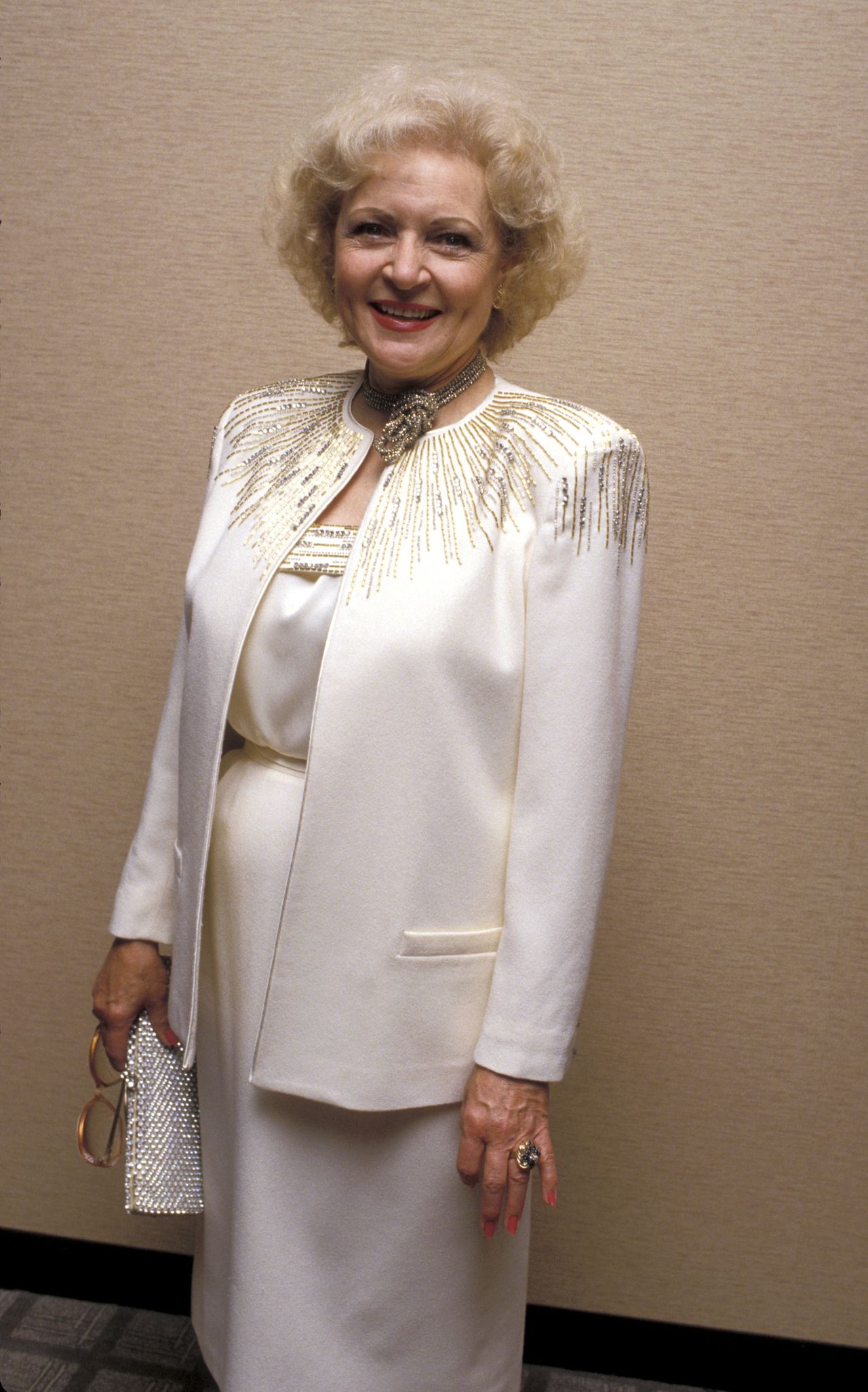 Betty White at the St. Jude Gala in 1987