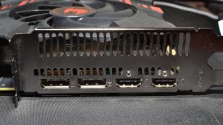 Modern GPU with 2x DP and 2x HDMI ports