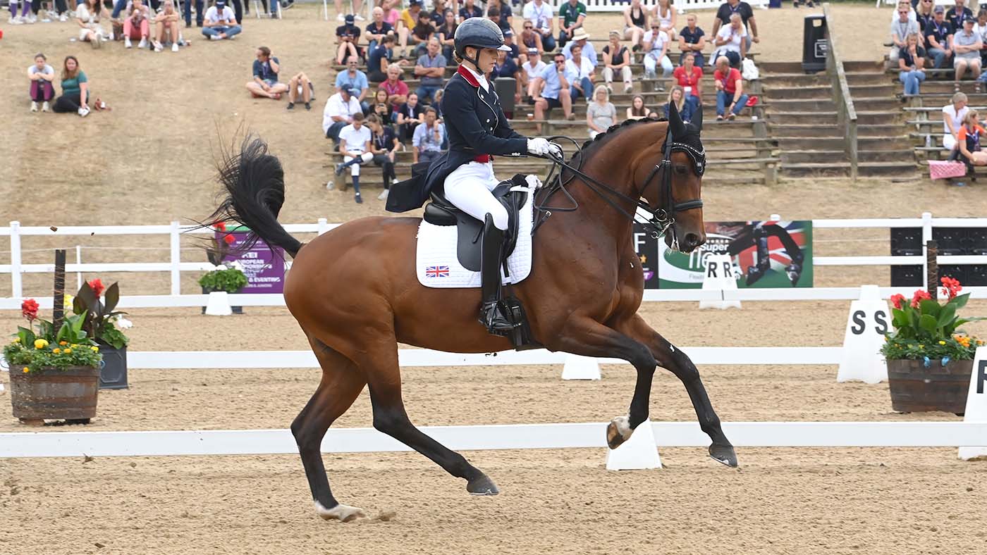 Jessica McConkey riding Lady Gaga II