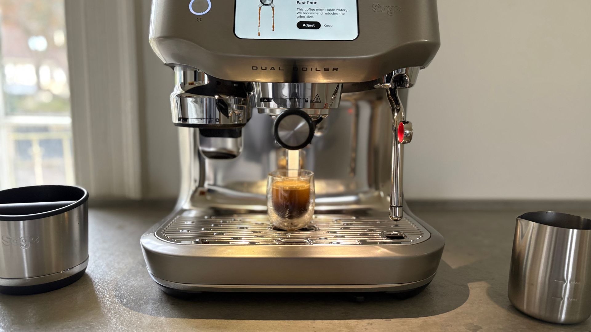 Testing the Sage Oracle Touch Coffee Machine