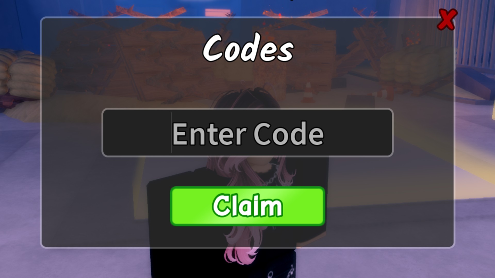 The Survive the Apocalypse codes redemption box