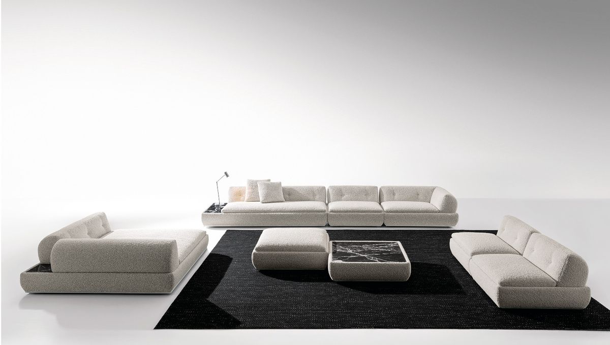 Minotti presents Giampiero Tagliaferri’s Supermoon sofa at Salone Del Mobile 2024