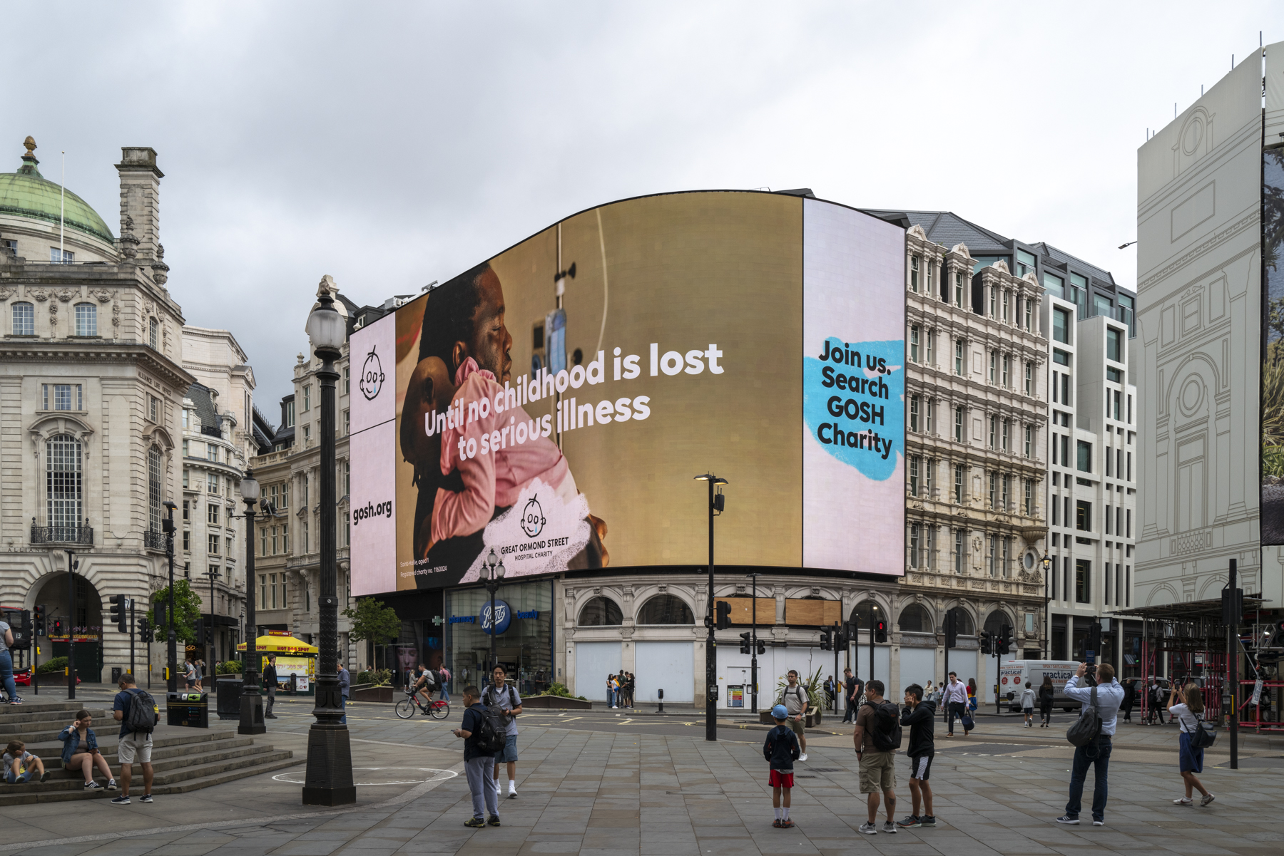 Great Ormond Street, by Pentagram