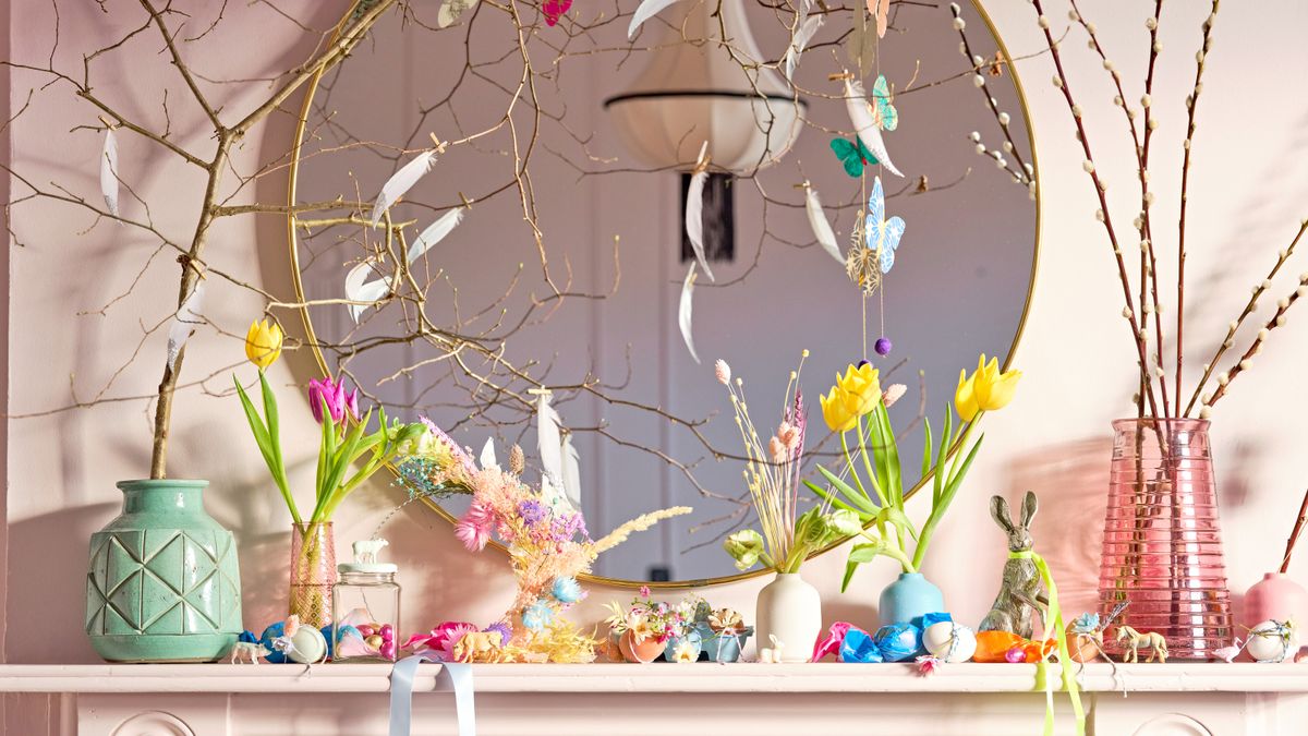 DIY Easter Decor & Decorating Tips • Stencil - a DIY Craft Studio