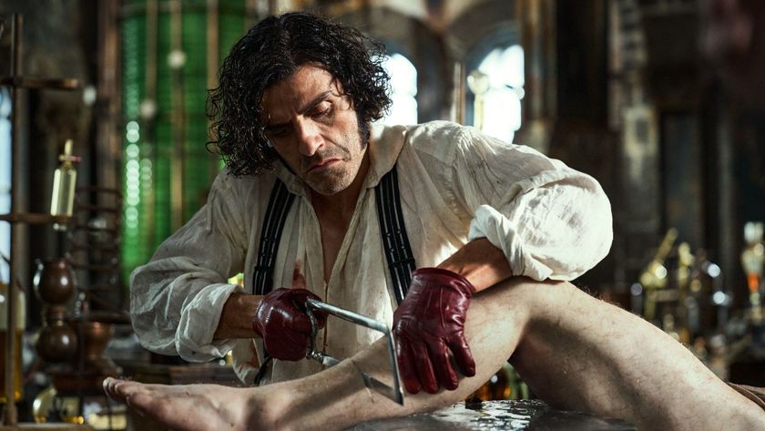 Oscar Isaac as Victor Frankenstein in Frankenstein