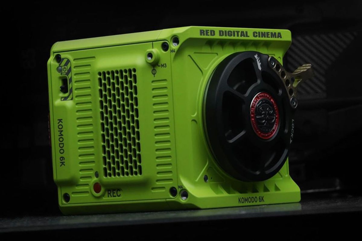 Red Komodo camera gets LIME GREEN treatment for Michael Bay&#039;s Bayhem 2.0?!