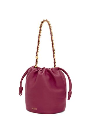 Flamenco Purse Bucket in Mellow Nappa Lambskin