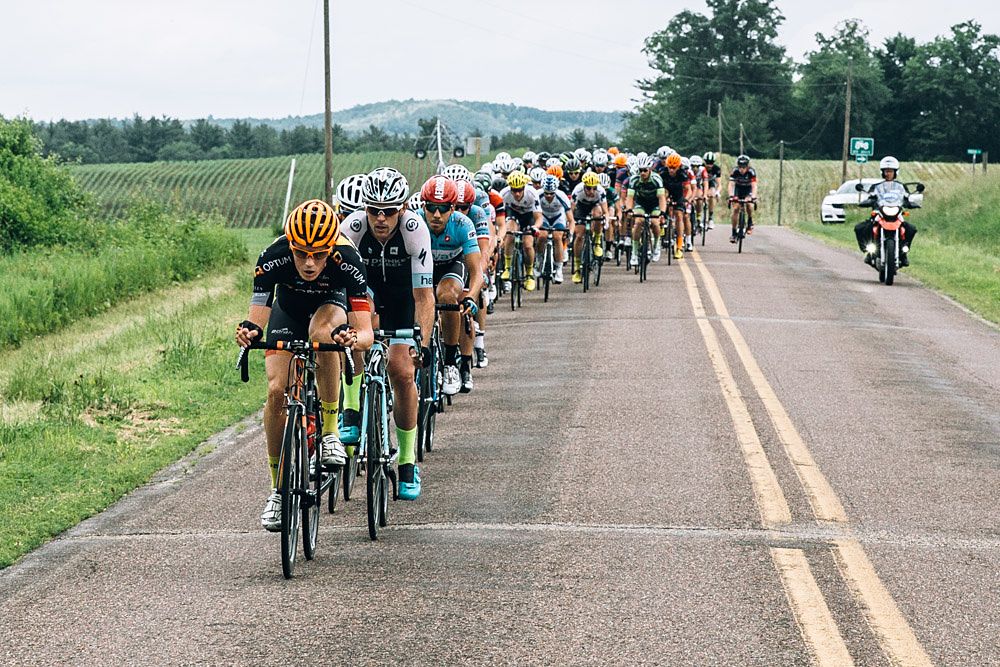 Will Routley (Optum) sets the pace at the front