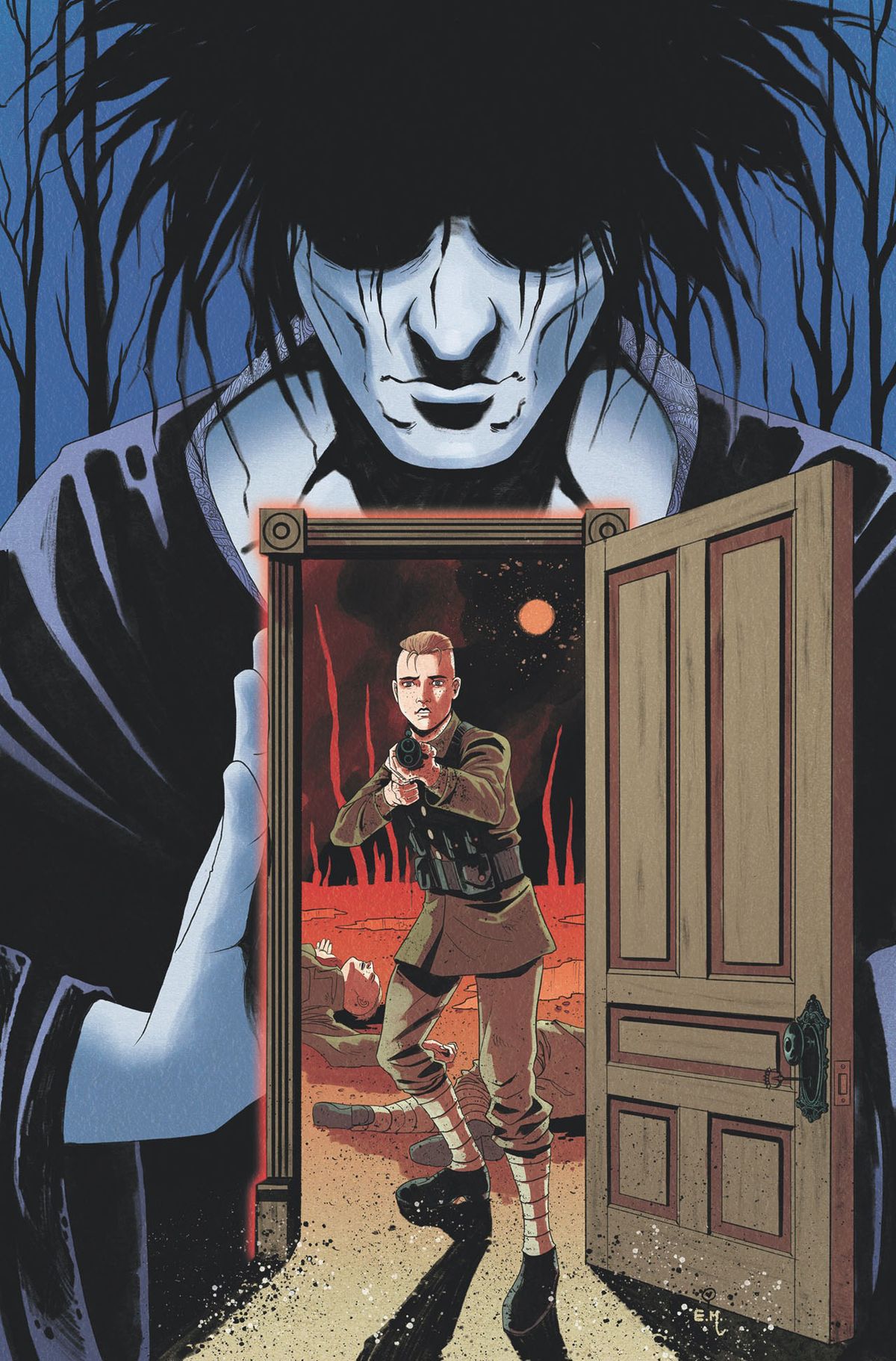 Locke &amp; Key / The Sandman Universe: Hell &amp; Gone #1 cover