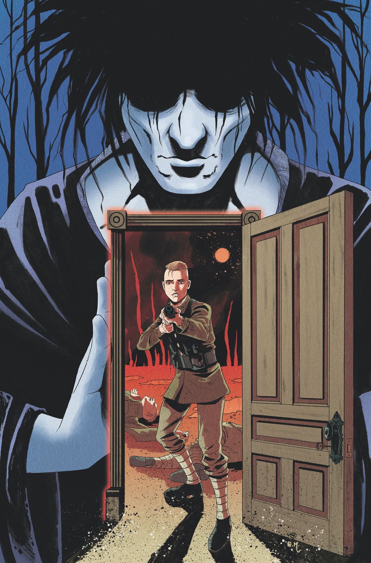 Locke &amp; Key / The Sandman Universe: Hell &amp; Gone #1 cover