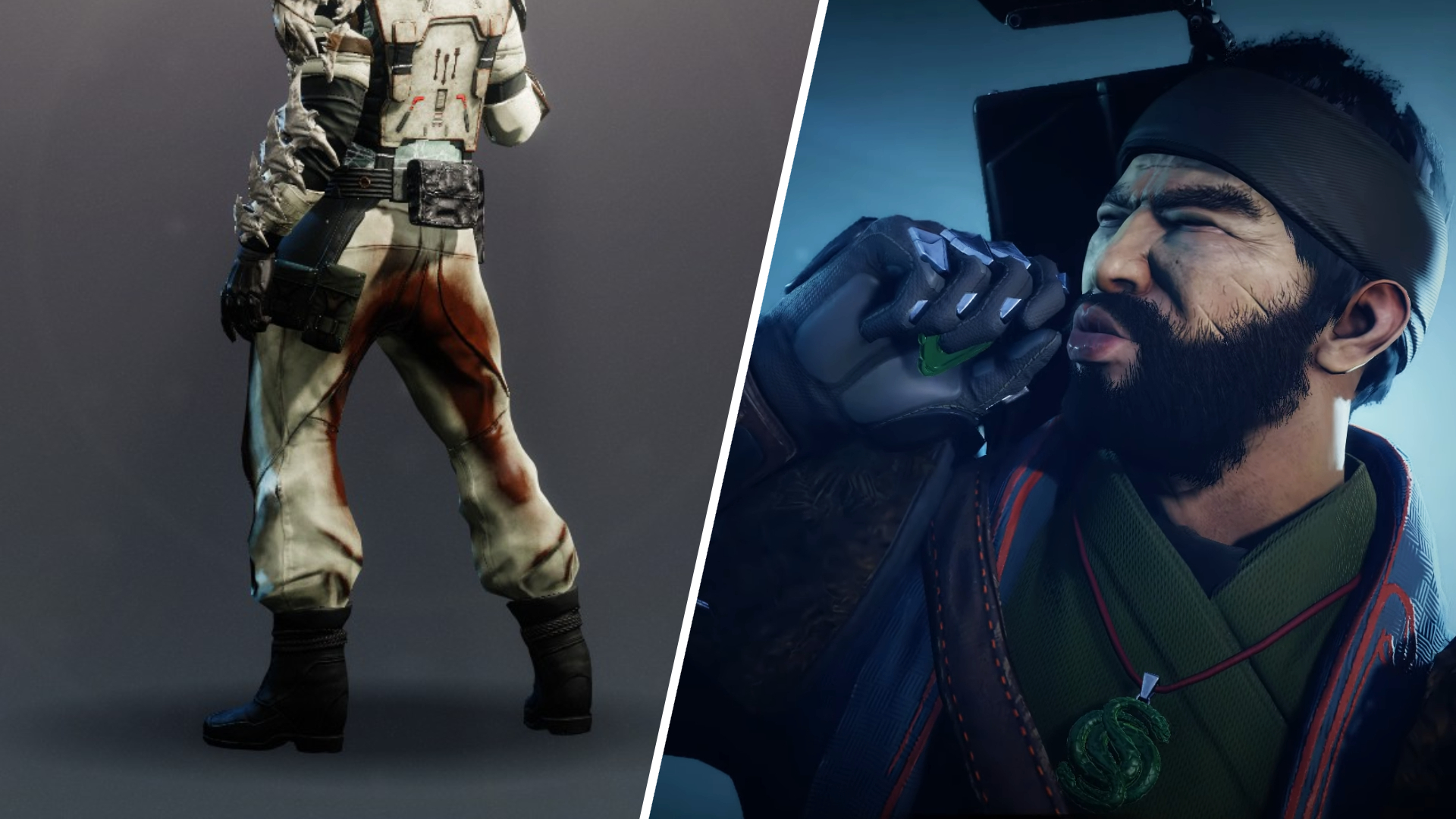 Destiny 2 poopy pants and Drifter going oof.