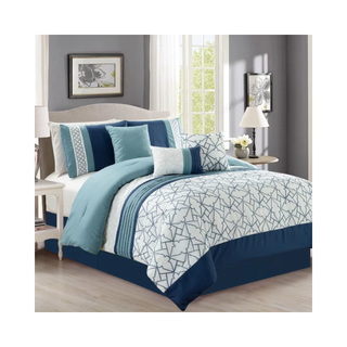 blue moroccan bedding contemporary