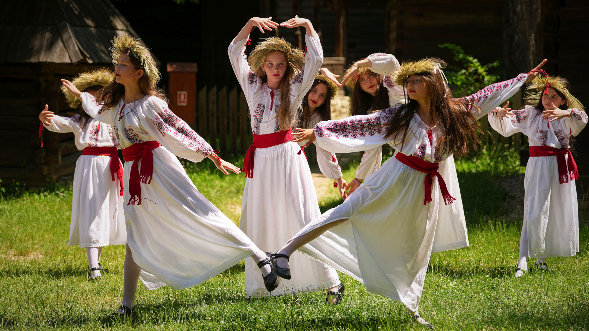Children dancing