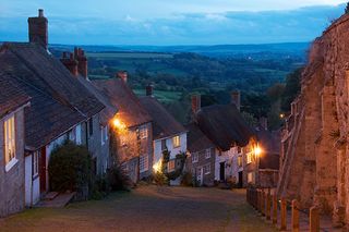 The iconic Gold Hill in Shaftesbury