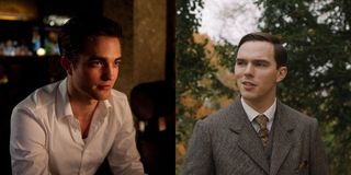 Robert Pattinson in Cosmopolis and Nicholas Hoult in Tolkien