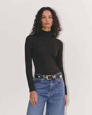 Everlane Supima Rib Turtleneck