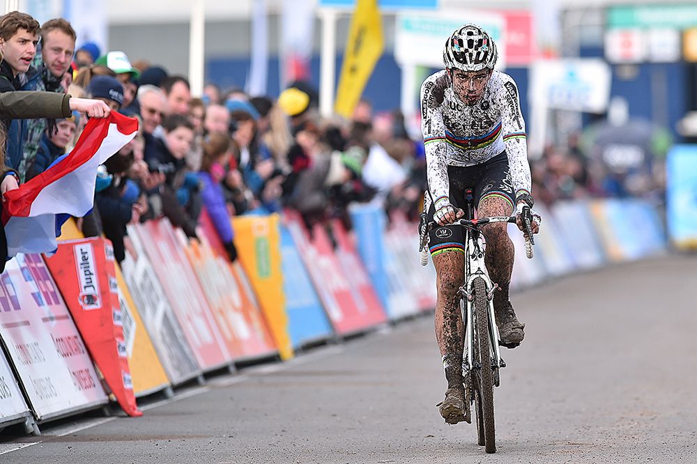 Wout Van Aert had to settle for second