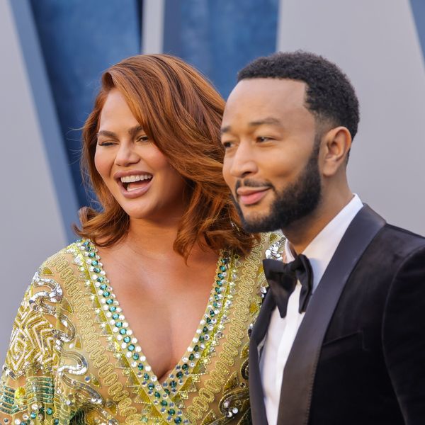 Chrissy Teigen and John Legend Celebrate 10 Years of Marriage with 'The Office' and Italian Food, In Italy