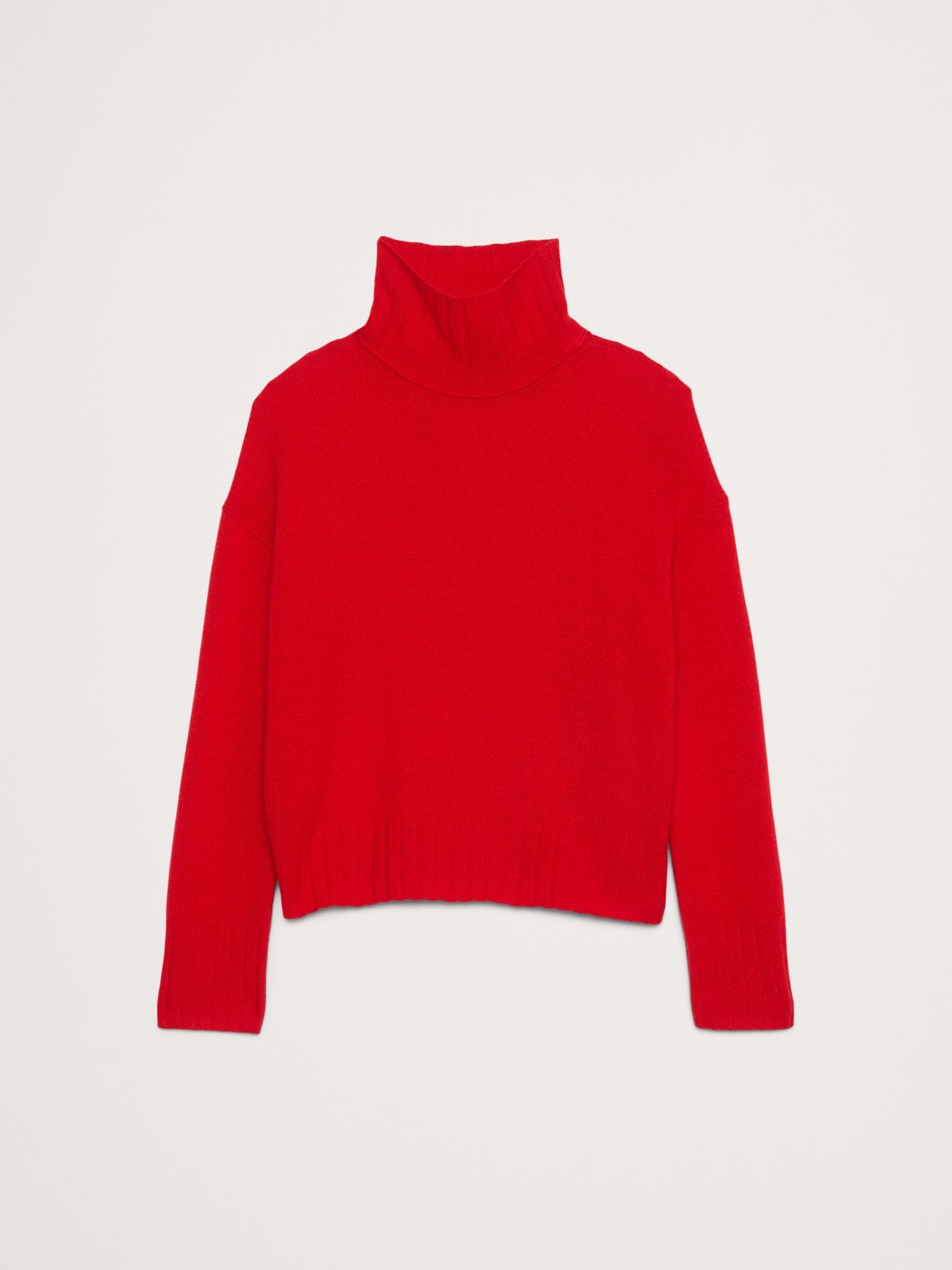 Relaxed Cashmere Turtleneck Sweater