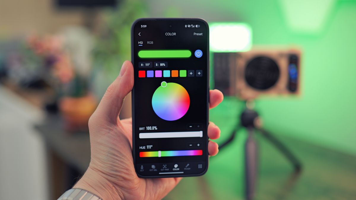 Zhiyun Fiveray M60 Ultra LED light panel