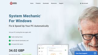 Iolo System Mechanic website screenshot
