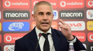 Albania manager Sylvinho speaks to the media ahead of the Albania Euro 2024 squad announcement