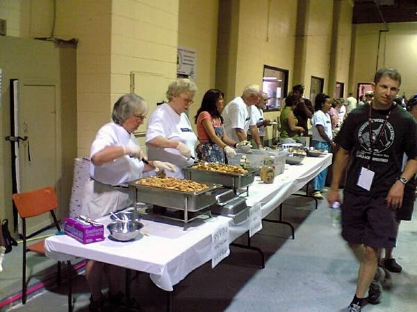 The dinner ladies