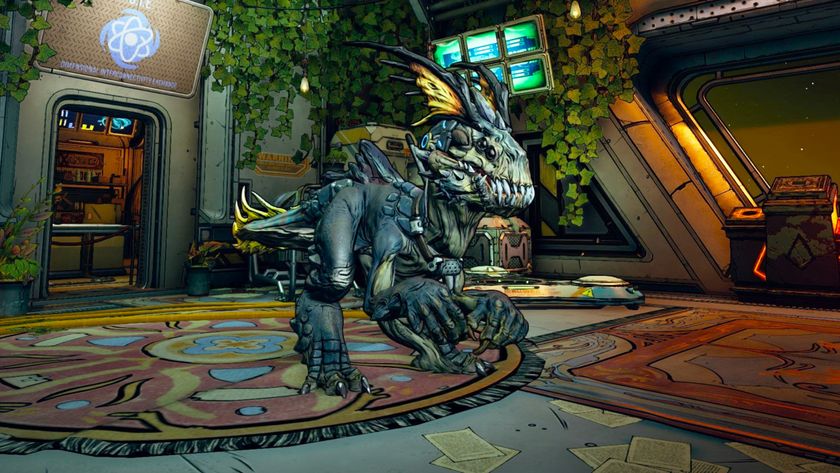 Borderlands 4 Maurice&#039;s Black Market location: Maurice, a dinosaur-like Saurian, inside Sanctuary from the previous game.