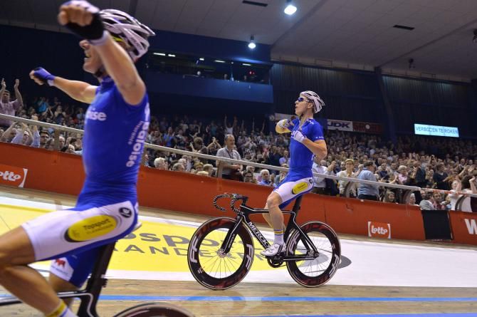 The win means a lot to Jasper De Buyst and Kenny De Ketele
