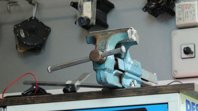 Although not used as commonly as cycling-specific tools like Allen keys or air pumps, the vice has clearly seen plenty of service over the years