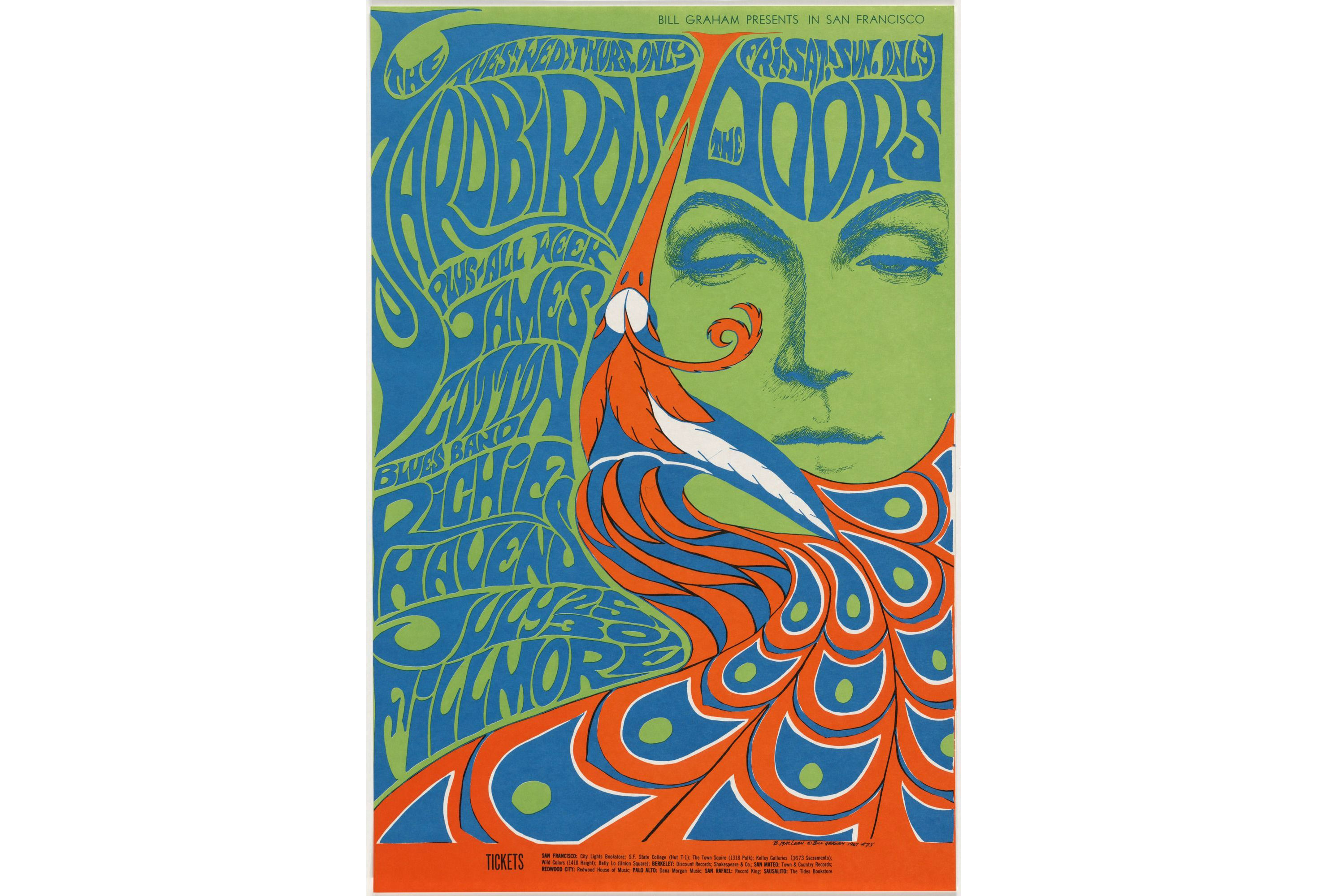 Concert poster by Bonnie McLean