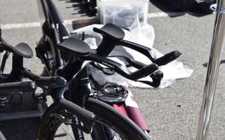 Chris Froome and selected Team Ineos riders have 3D-printed titanium cockpits, first seen at the 2017 Tour de France