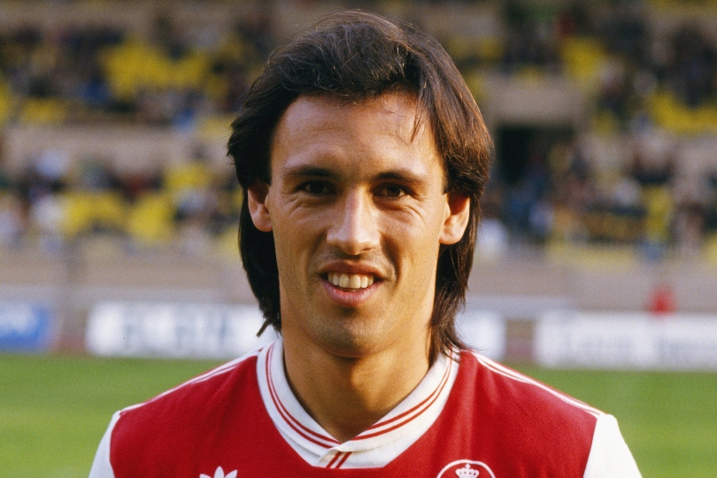 Mark Hateley at Monaco in November 1987.