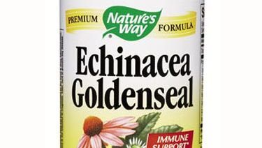 a bottle of echinacea goldenseal