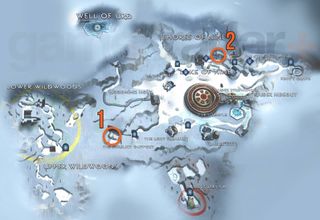 God of War Ragnarok Sigrun's Curse Favor Lost Treasury in Midgard map locations for vault key halves
