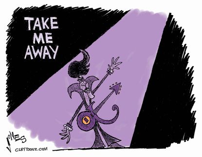 Editorial Cartoon U.S. Prince 2016