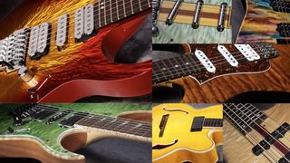 Ibanez 50th Anniversary Custom Shop guitars